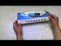 4.3 Inch Car DVR Camera Mirror Dash Cam Front And Rear 1080p