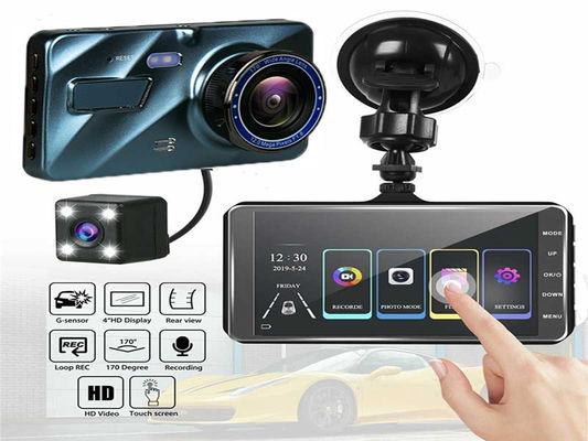 WDR 車載ビデオカメラ FHD 1080P ストリーム メディア ミラー ドライブレコーダー ナイト バージョン 128GB