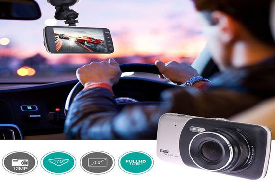 ワイヤレス 4 インチ 1080p 車 DVR 4K ダッシュ カム デュアル レンズ フロントとリア
