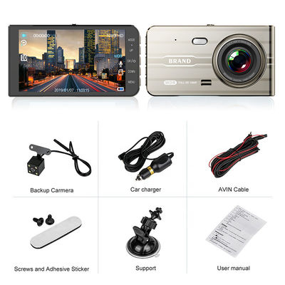 32GB ポータブル リアビュー Gセンサー リアウィンドウ ダッシュカム フルHD 1080P サイクル録画