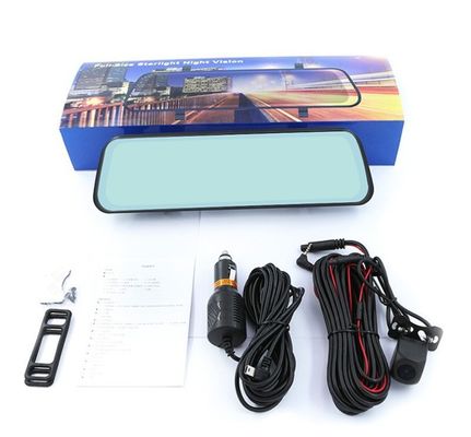 32GB 10 インチ 車両 ブラックボックス DVR ダッシュ カム FHD 1080p ストリーム メディア