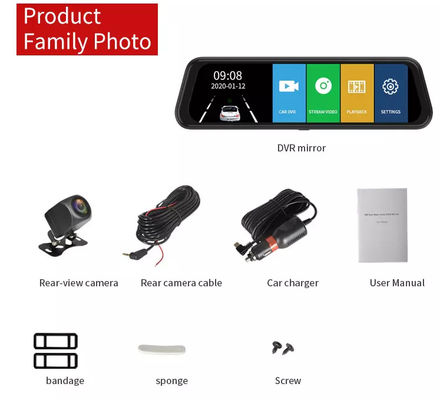 ポータブル ストリーム メディア ワイヤレス Carplay アンドロイド IPS タッチ スクリーン 10 インチ