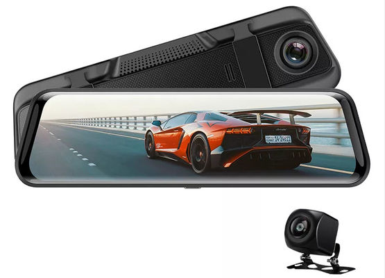 10 インチ Bluetooth アンドロイド Carplay ダッシュボード ミラー ストリーム デュアル ドライブ レコーダー IPS