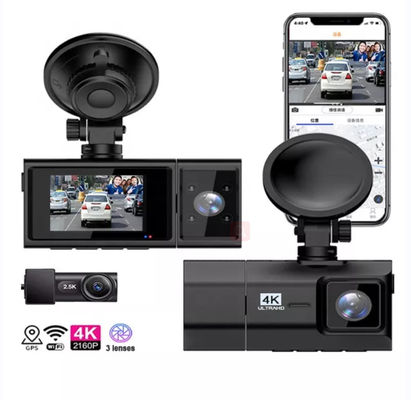 ソニー IMX335 1080P デュアル レンズ 車 DVR カメラ 車両 ブラックボックス 2.5K