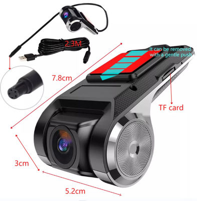 FCWS LDWS 車用ビデオカメラ FHD 1080P 車両 ブラックボックス DVR デュアルレンズ