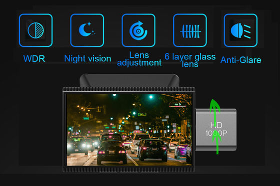 4G アンドロイド 8.1 バックミラー 車 HD DVR 1080p IPS タッチ ストリーミング メディア