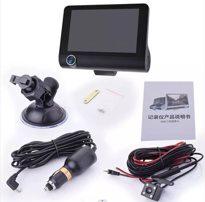 ODM 4&quot; LCD ダッシュカム DVR 1080p USB ダッシュカム アンドロイド ダッシュボード 25FPS