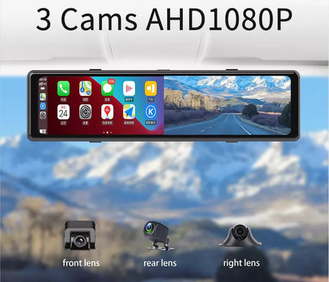 ワイヤレス Carplay フル HD Wifi Adas USB 車 DVR カメラ 1440P