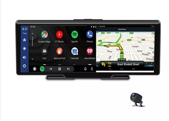 10&quot; AHD1080P リアビュー Wifi カー プレイ ダッシュボード メディア プレーヤー GPS ナビゲーション