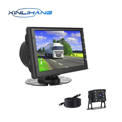 7 インチ アンドロイド GPS ナビゲーション フル HD トラック 車 DVR カメラ ダッシュ カム 2CHs