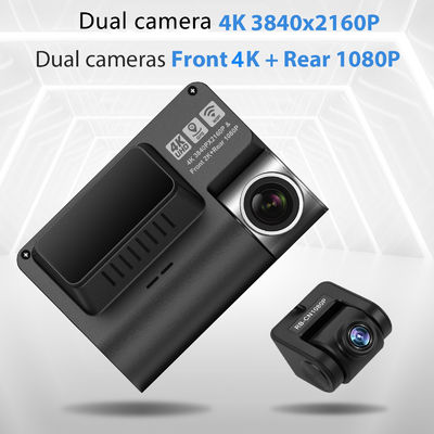 3インチIPSスクリーンUHD 4K GPSのダッシュ カムWIFI GPS車DVRのダッシュボードのカメラ
