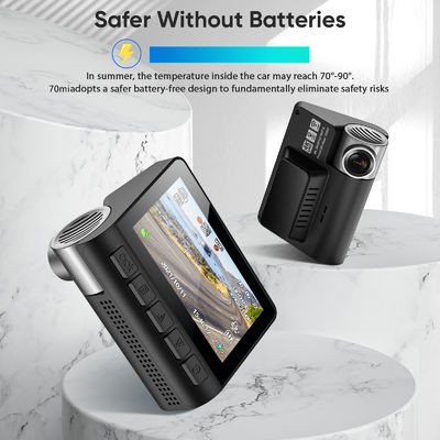 2K UHD車のダッシュ カムGPS WiFi車のカメラのレコーダー24Hの駐車モニター