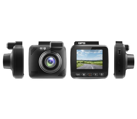70miダッシュ カム二重レンズ4K UHDの通信簿のカメラDVRの夜間視界WDR作り付けGPS Wi-Fi Gセンサーの動き検出