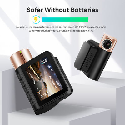WIFI GPS ビデオ レコーダーが付いている車のブラック ボックス LCD 4K GPS ダッシュ カム